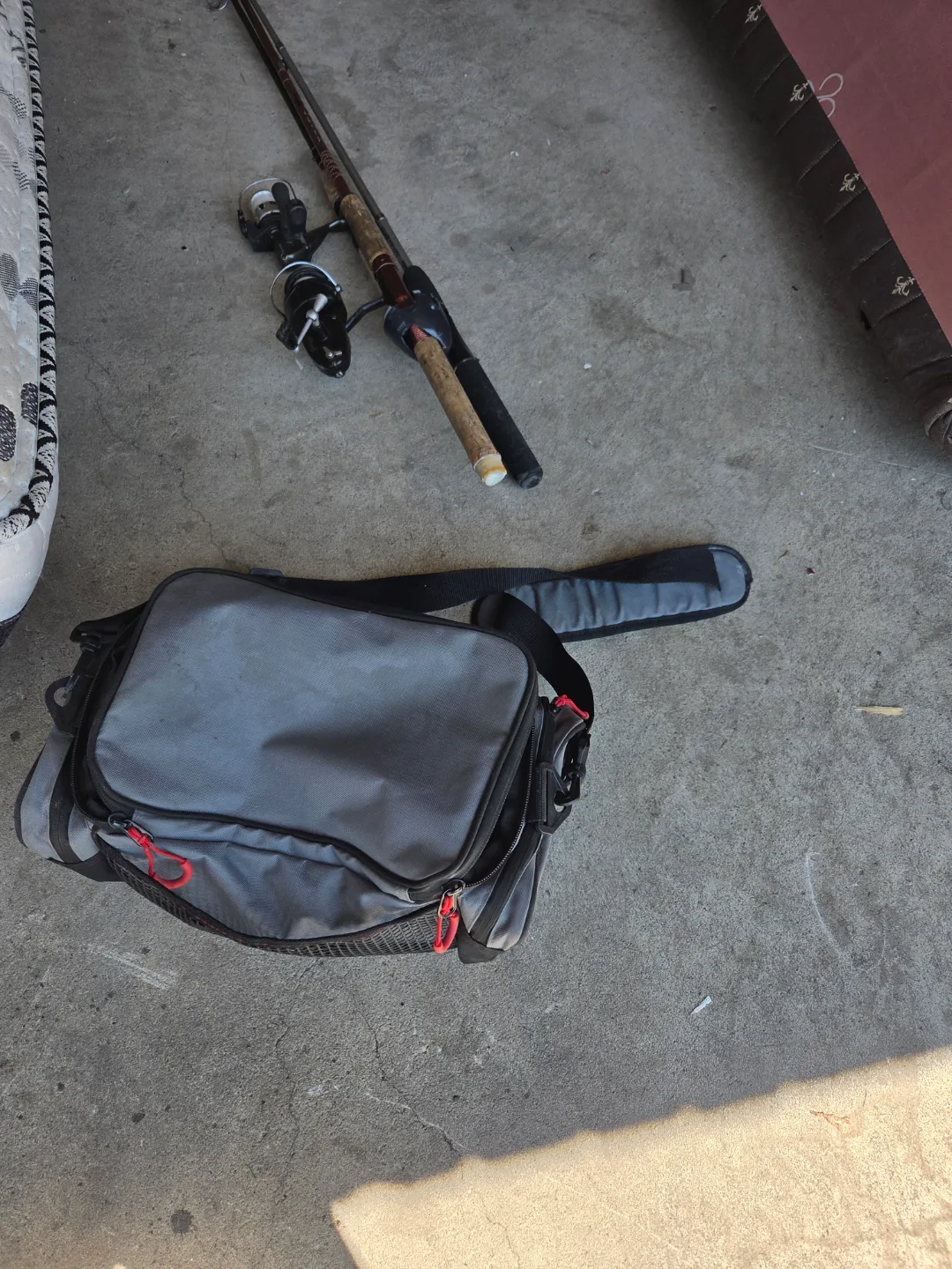 Fishing Rod and Reel Combo Set with Tackle Bag image indicator(4)