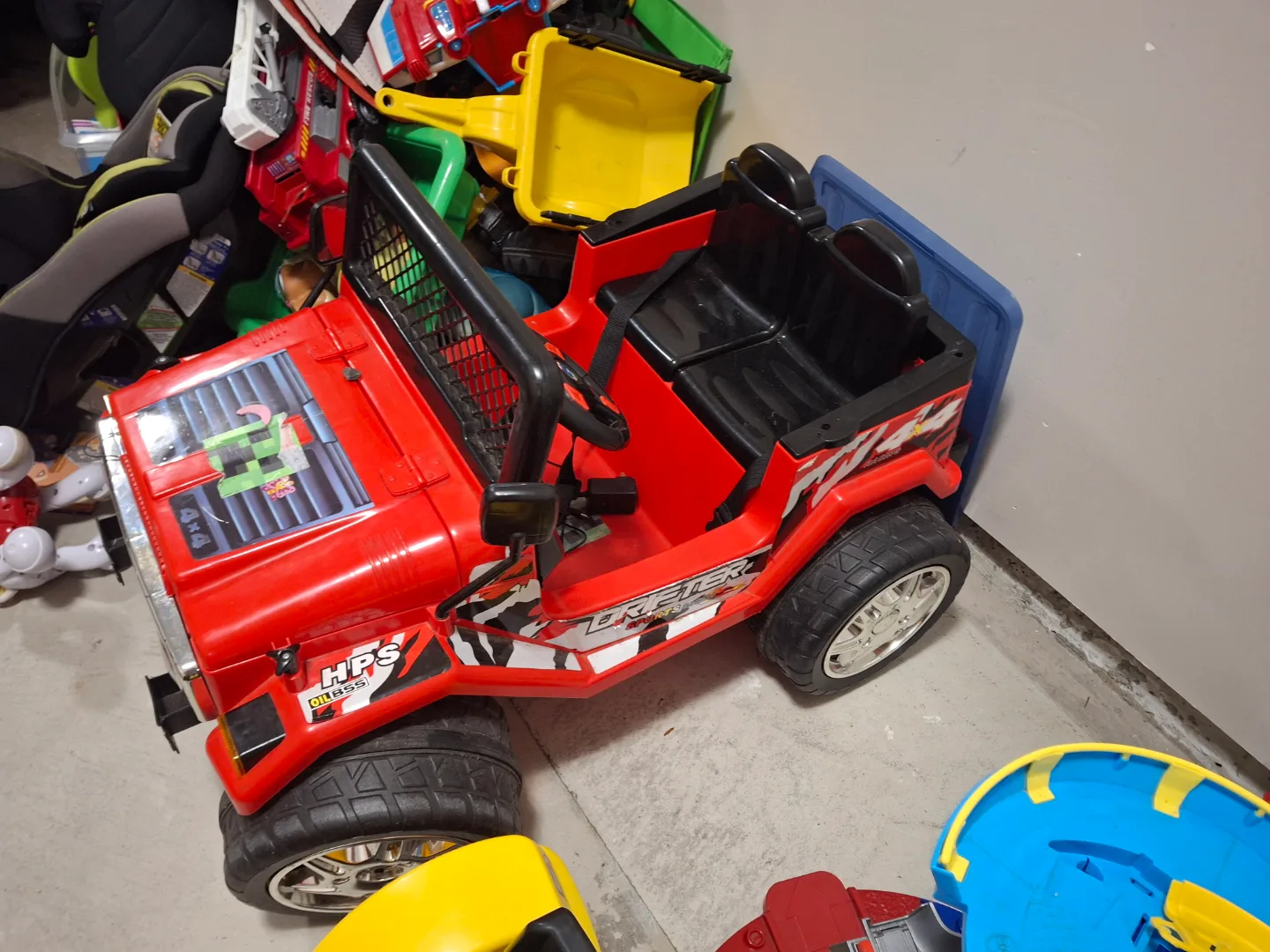 Kids' Ride-On Jeep Toy Car image indicator(3)