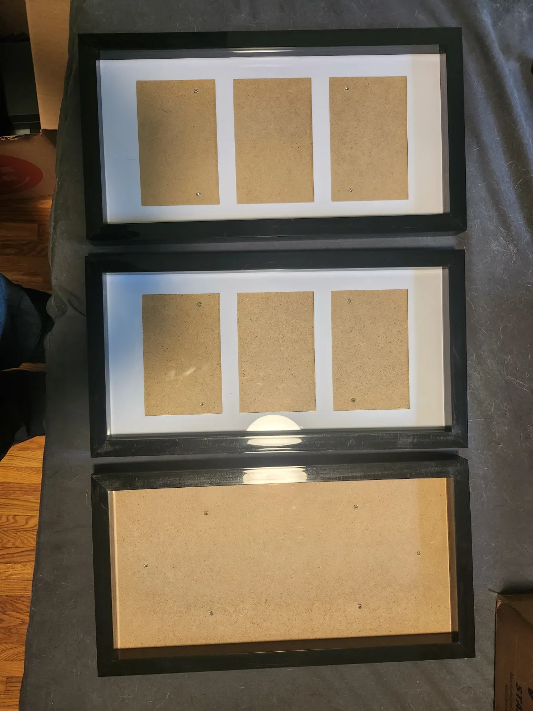 Set of Black Multi-Photo Picture Frames thumbnail