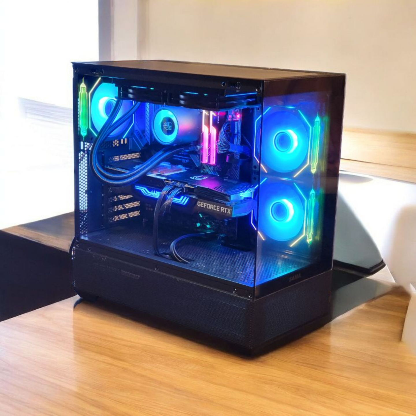 RTX 3080 GAMING PC | RYZEN 5800X | 16GB RAM | 1TB STORAGE - photo 2