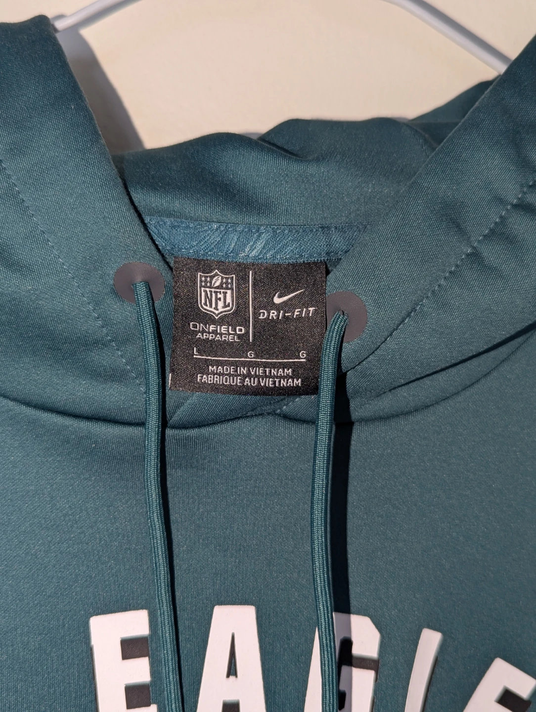 Men's Nike Philadelphia Eagles Hoodie - Size Large - photo 4