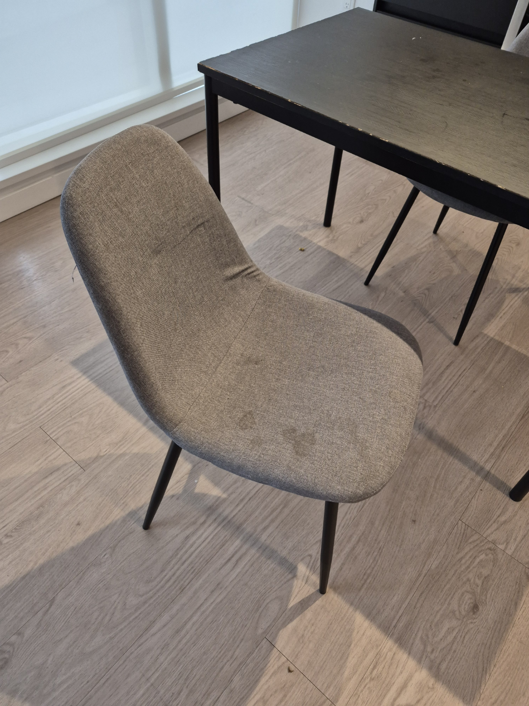 Donation Dining Table and Two Chairs #freecycle - photo 2