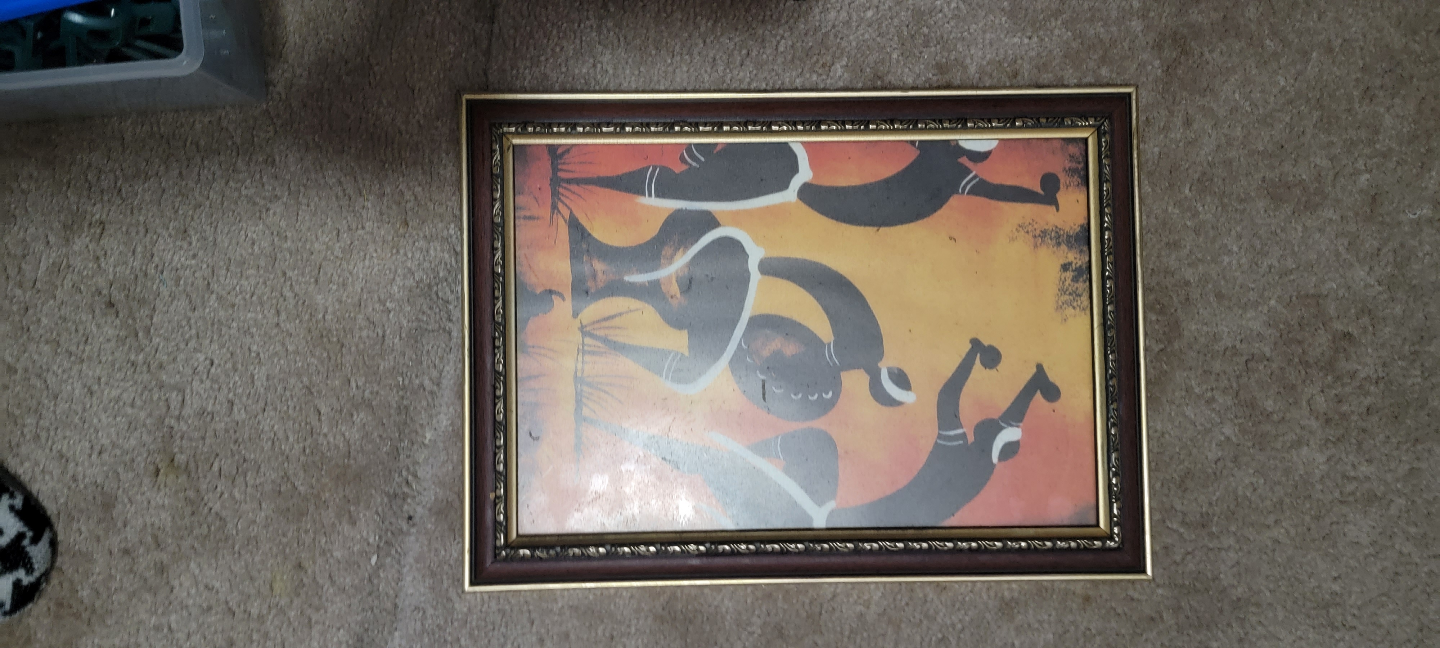Two Framed Pictures
