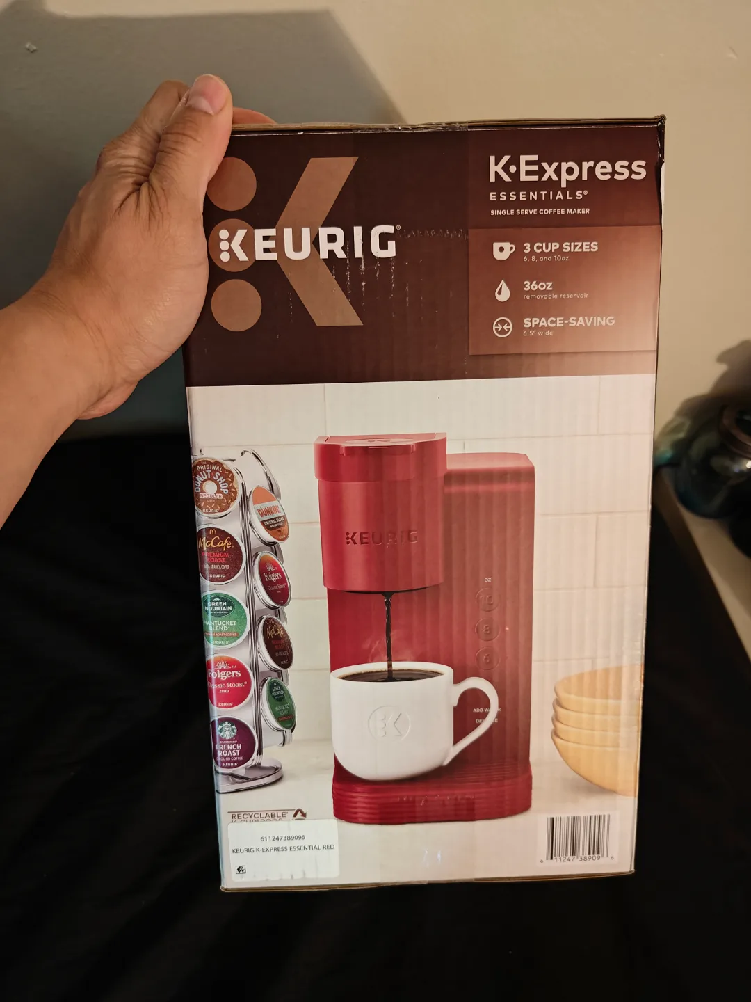 Keurig K-Express Essentials Single Serve Coffee Maker - Red image indicator(2)