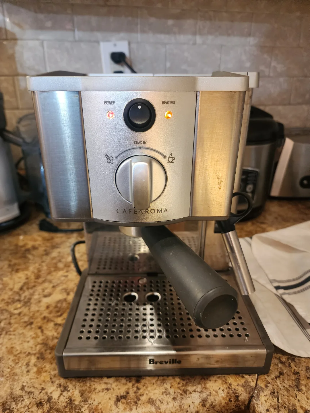 Breville Cafe Roma Espresso Maker thumbnail