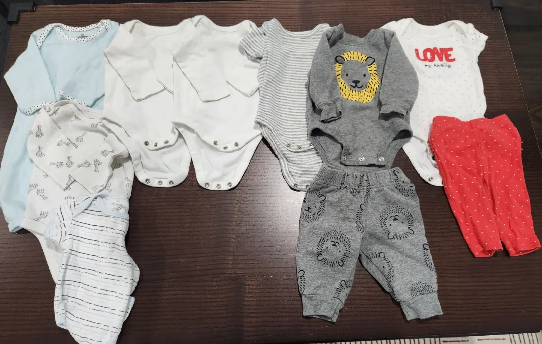 Baby Boy Clothes Bundle - 0-3 Months image indicator(2)