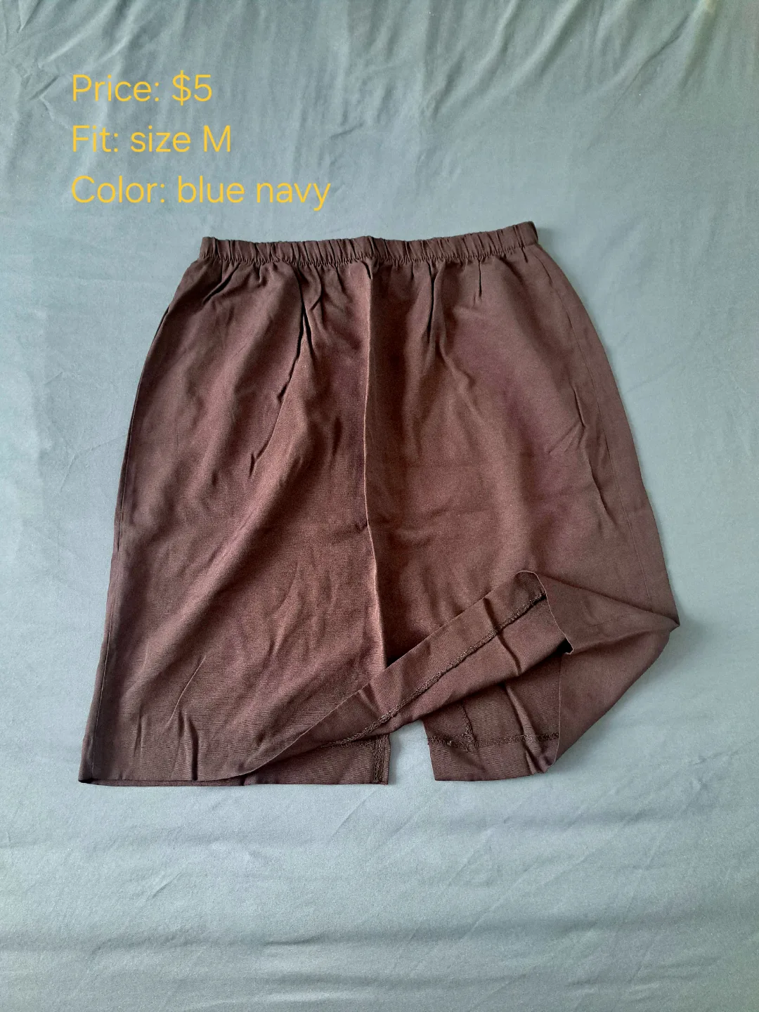 Women's Size M Navy Blue Skirt - $5 thumbnail