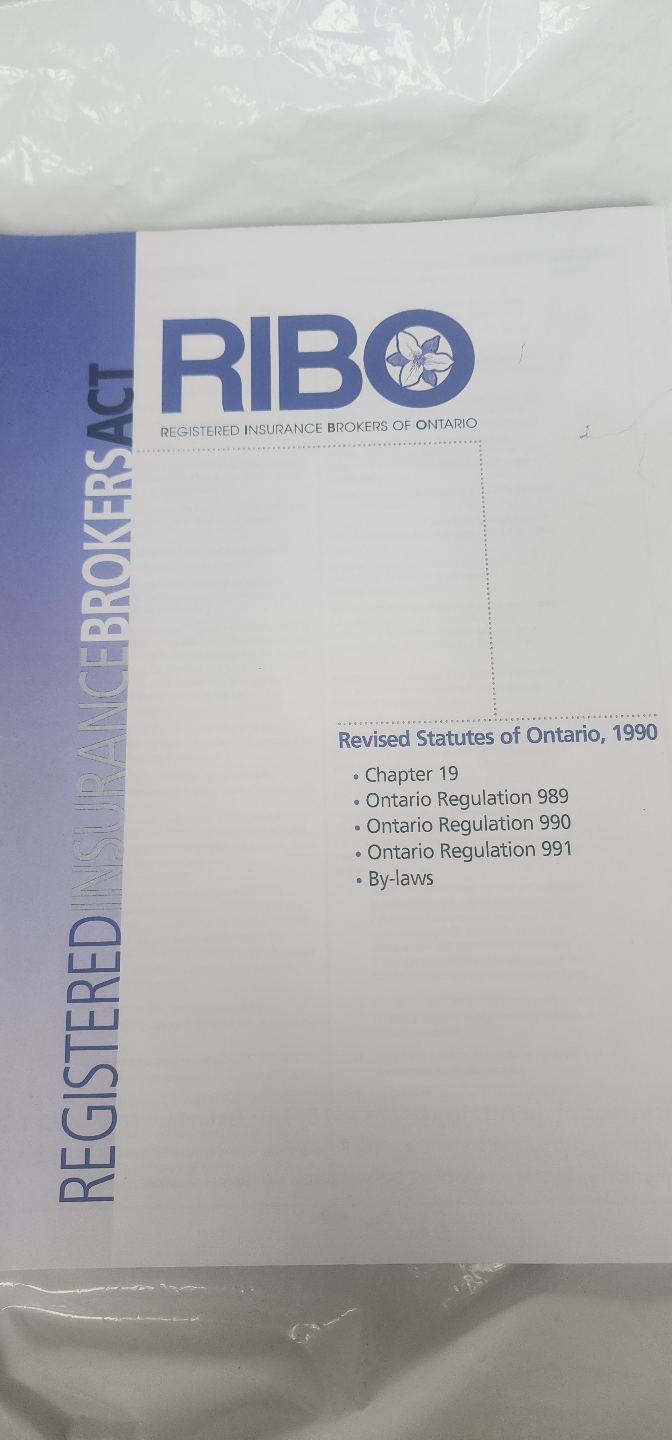 Becoming an Insurance Broker + RIBO Exam Prep Materials - photo 2