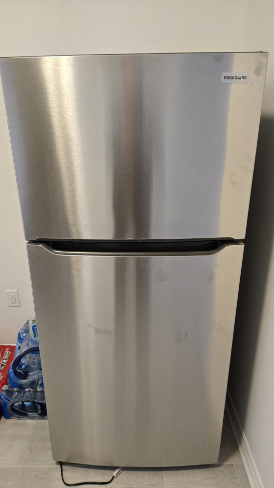 Frigidaire Top Freezer Refrigerator - Stainless Steel