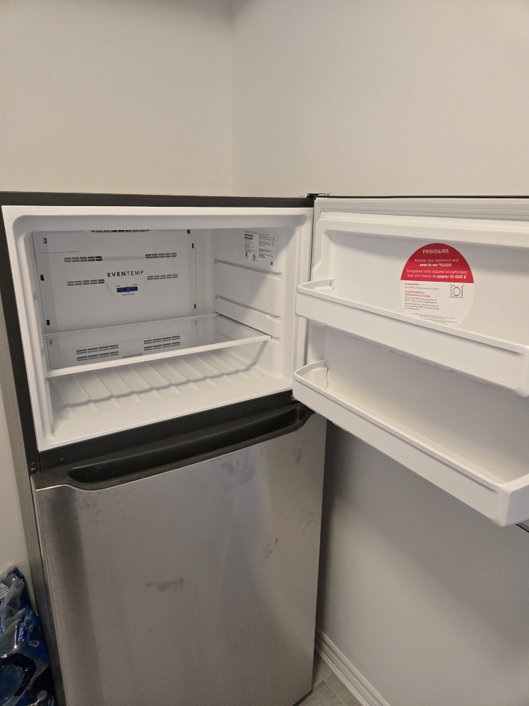 Frigidaire Top Freezer Refrigerator - Stainless Steel - photo 2