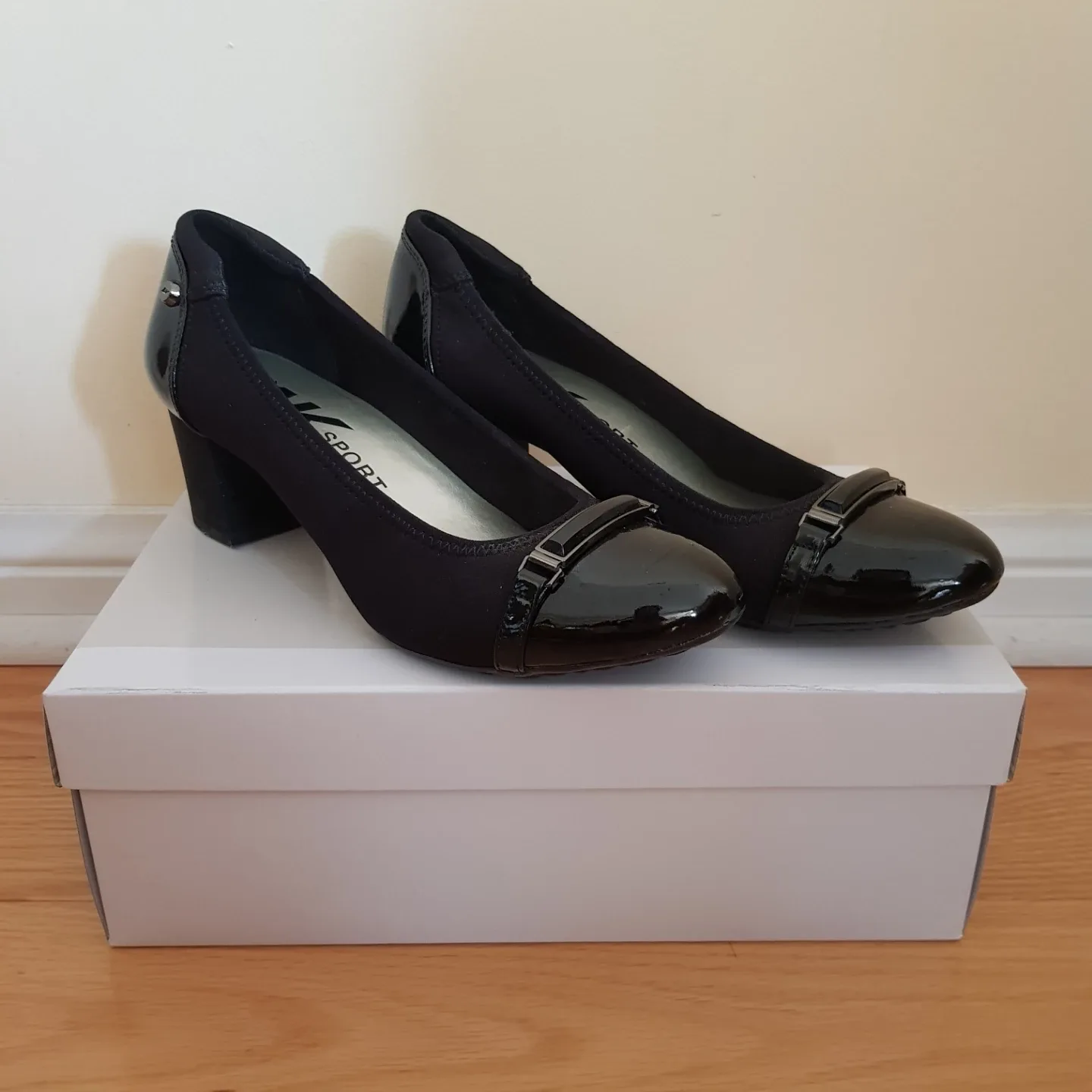Anne Klein Sport Women's Black Heels image indicator(5)