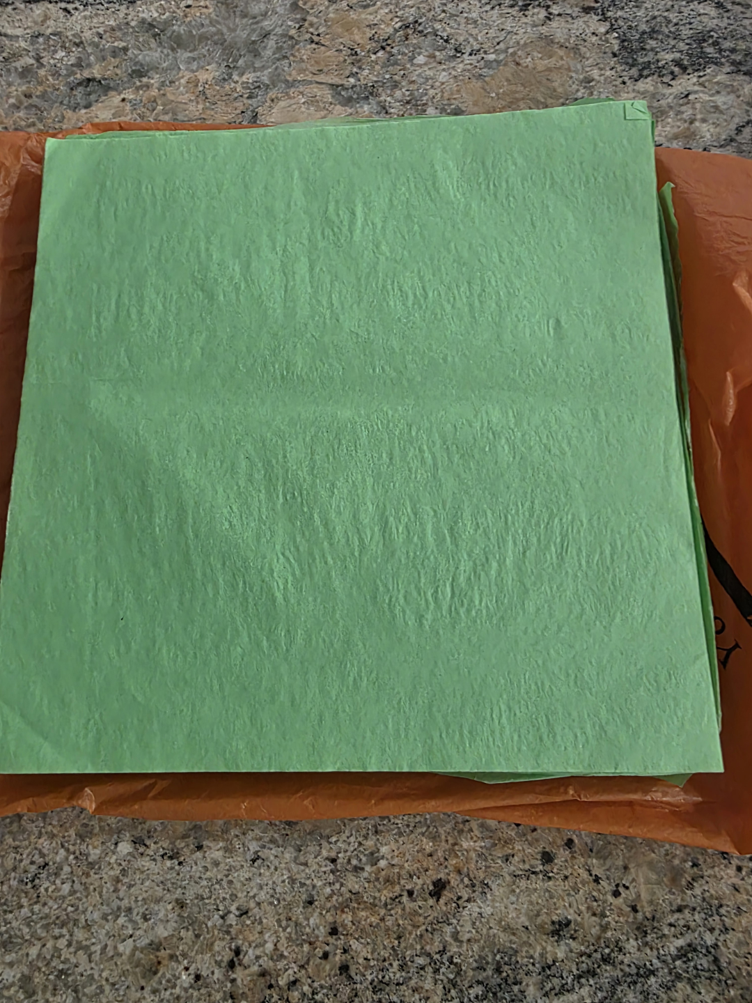 Green Paper Sheets