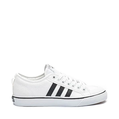 Adidas Nizza Low Top Canvas Sneakers - White/Black - photo 4