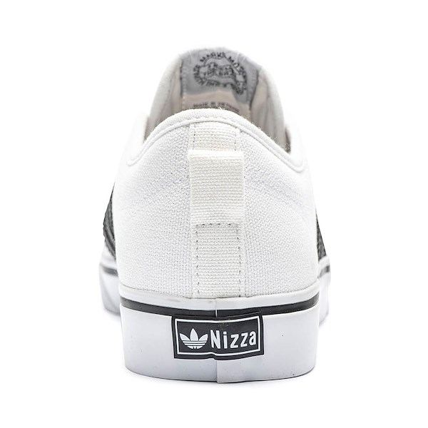 Adidas Nizza Low Top Canvas Sneakers - White/Black - photo 5