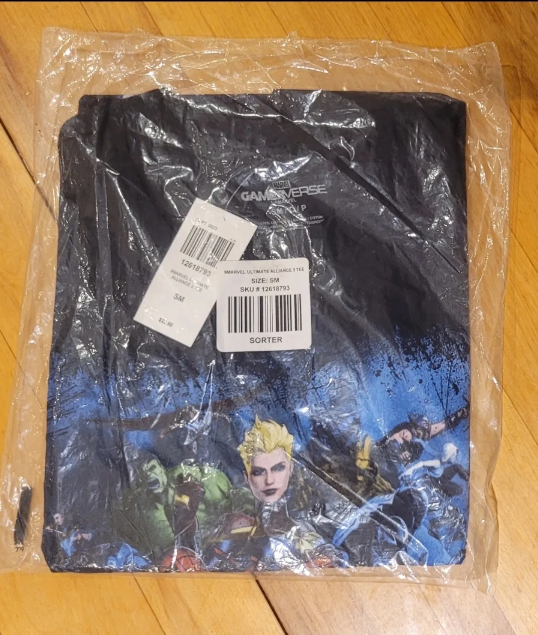 New with Tag Marvel Ultimate Alliance Tee (Small) image indicator(2)