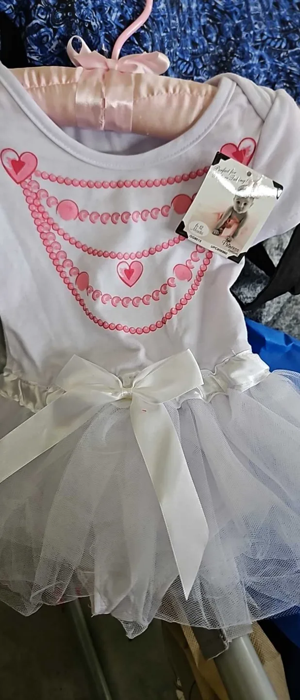 Princess Expressions Baby Girl Tutu Bodysuit - 6-12 Months thumbnail
