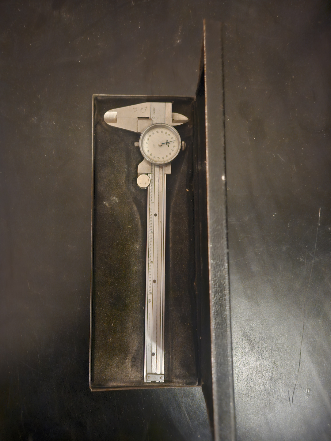 Vintage Brown & Sharpe Vernier Caliper in Case