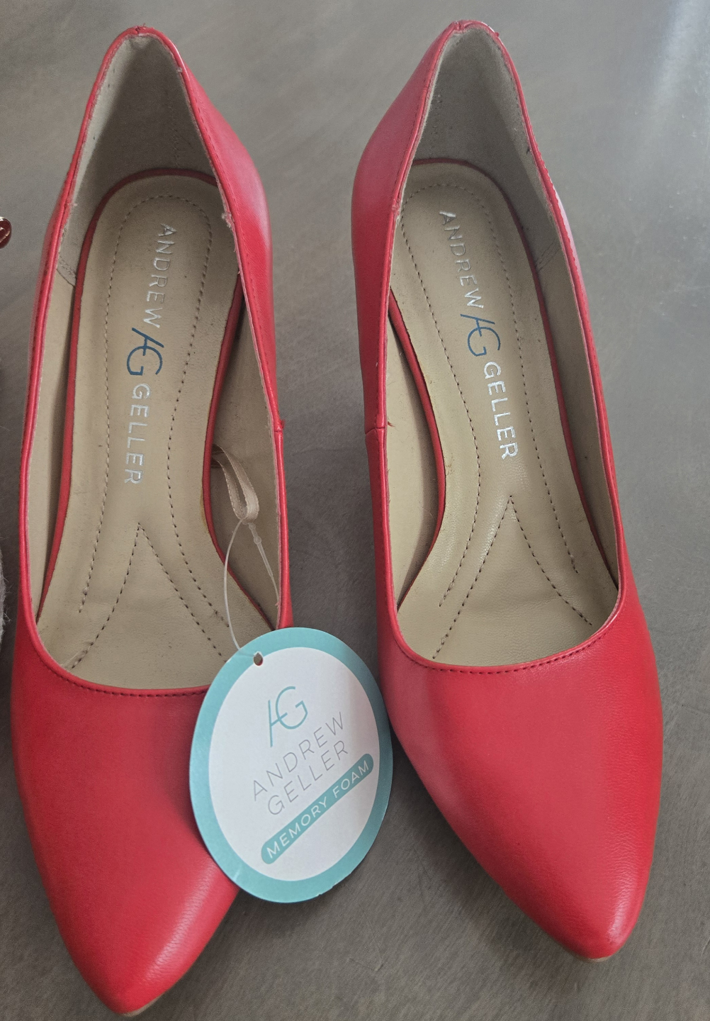 Andrew Geller Memory Foam Heels Size 6M - photo 3