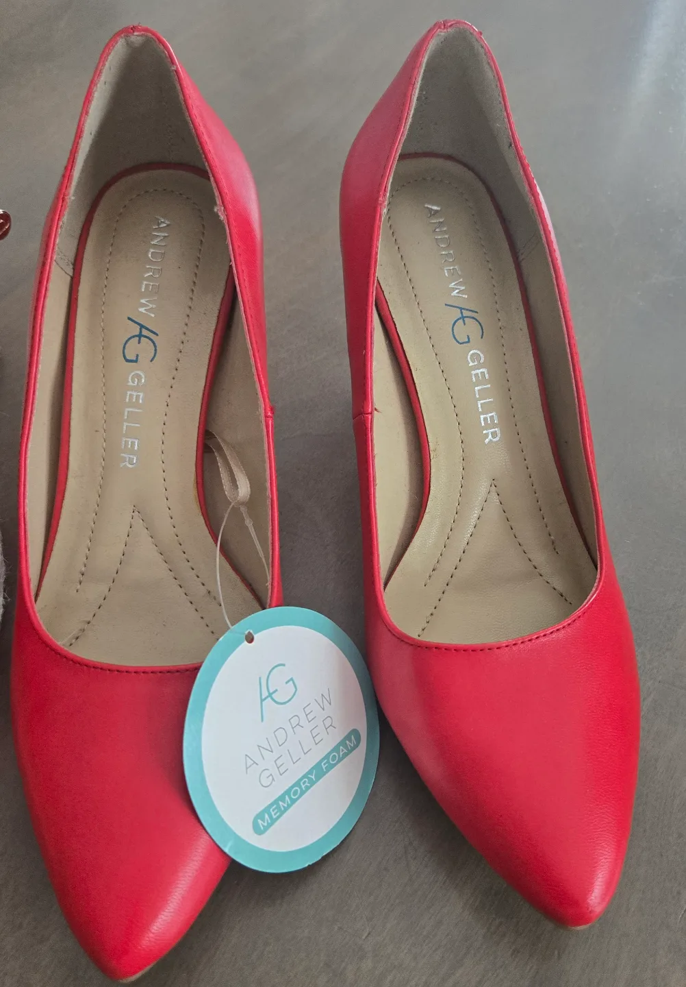 Andrew Geller Memory Foam Heels Size 6M image indicator(3)