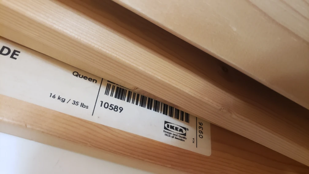 IKEA Queen Bed Slats 2 Single sets - photo 2