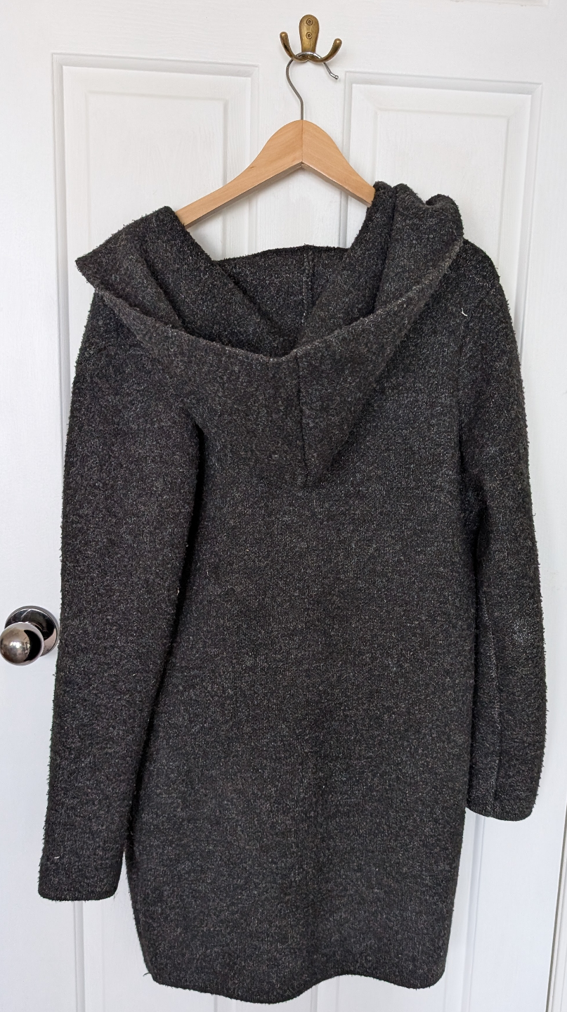 Lyla & Lux Hooded Cardigan Coat with hood, very stretchy - photo 2