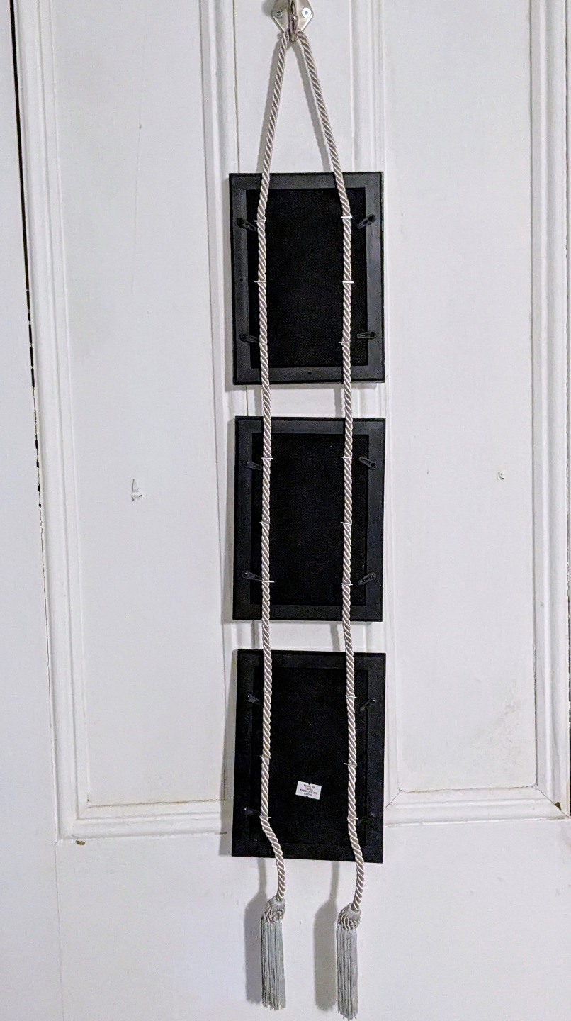 Triple Photo Frame with Tassels - photo 3