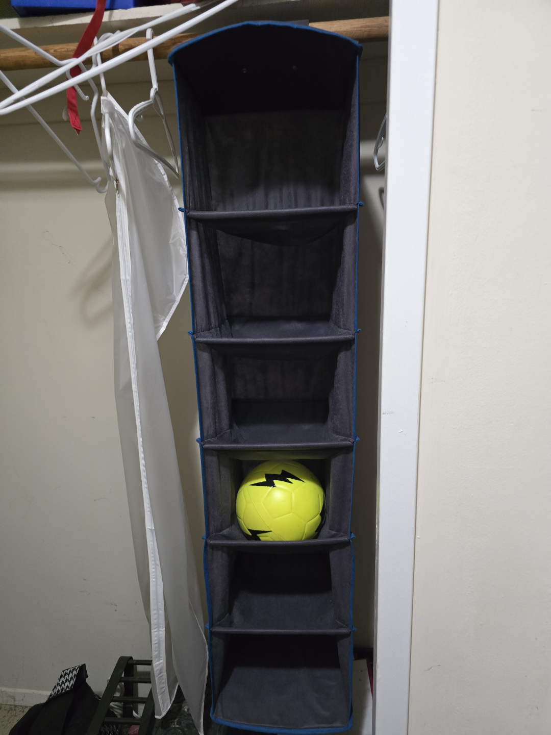 Hanging Closet Organizer with 6 Shelves