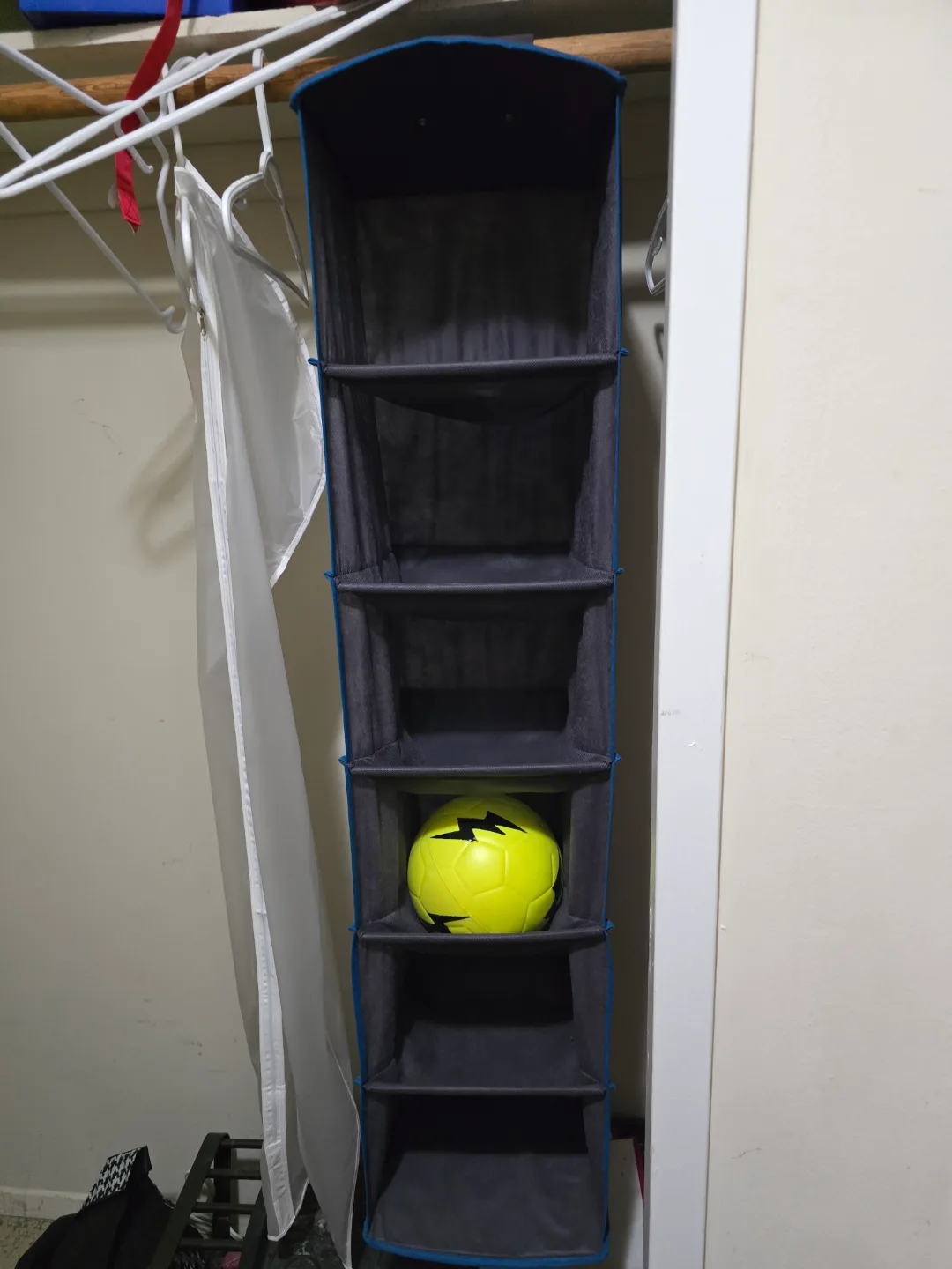 Hanging Closet Organizer with 6 Shelves thumbnail