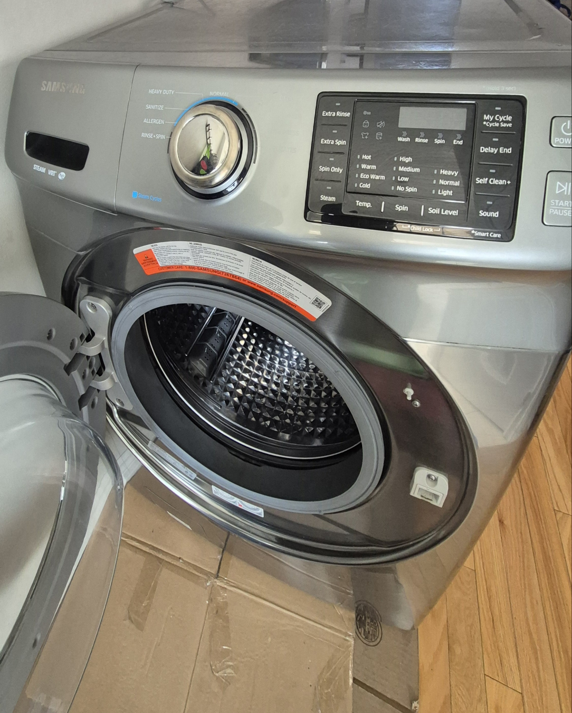Samsung Washer - Stainless Steel - photo 2