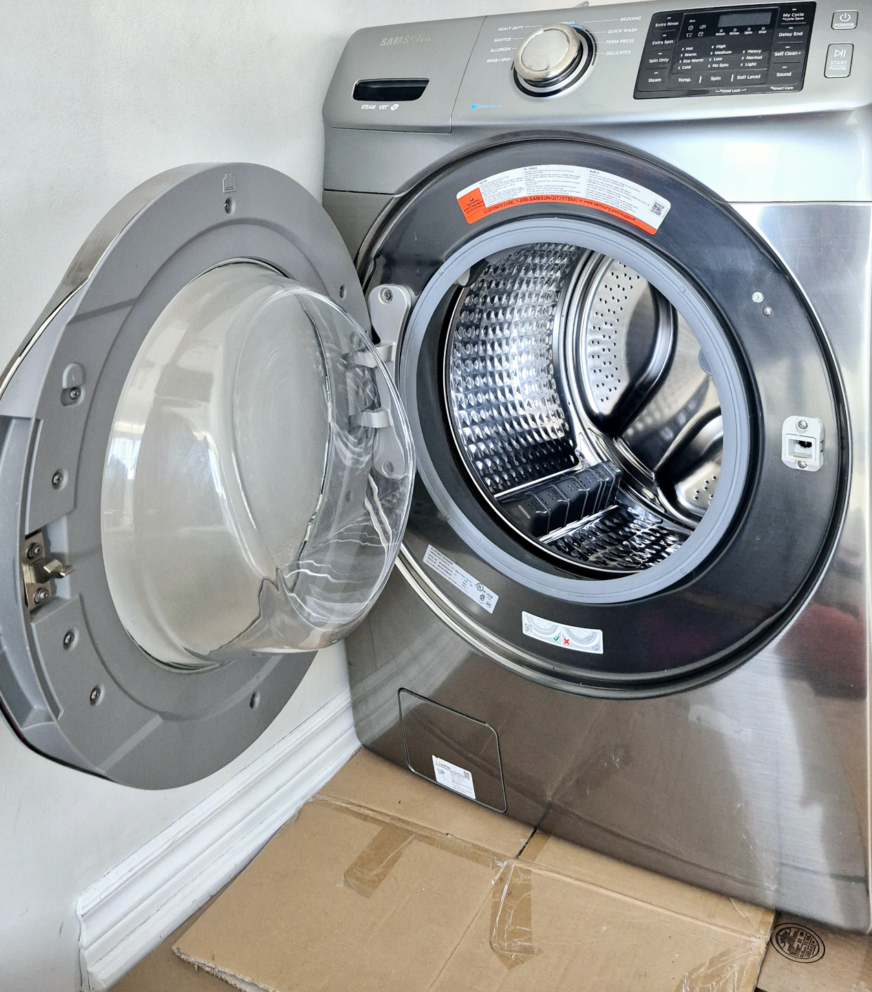 Samsung Washer - Stainless Steel - photo 3