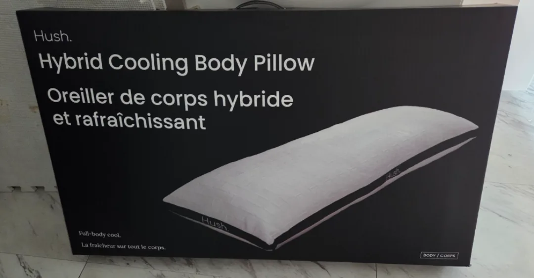 Hush Hybrid Adjustable Cooling Body Pillow thumbnail