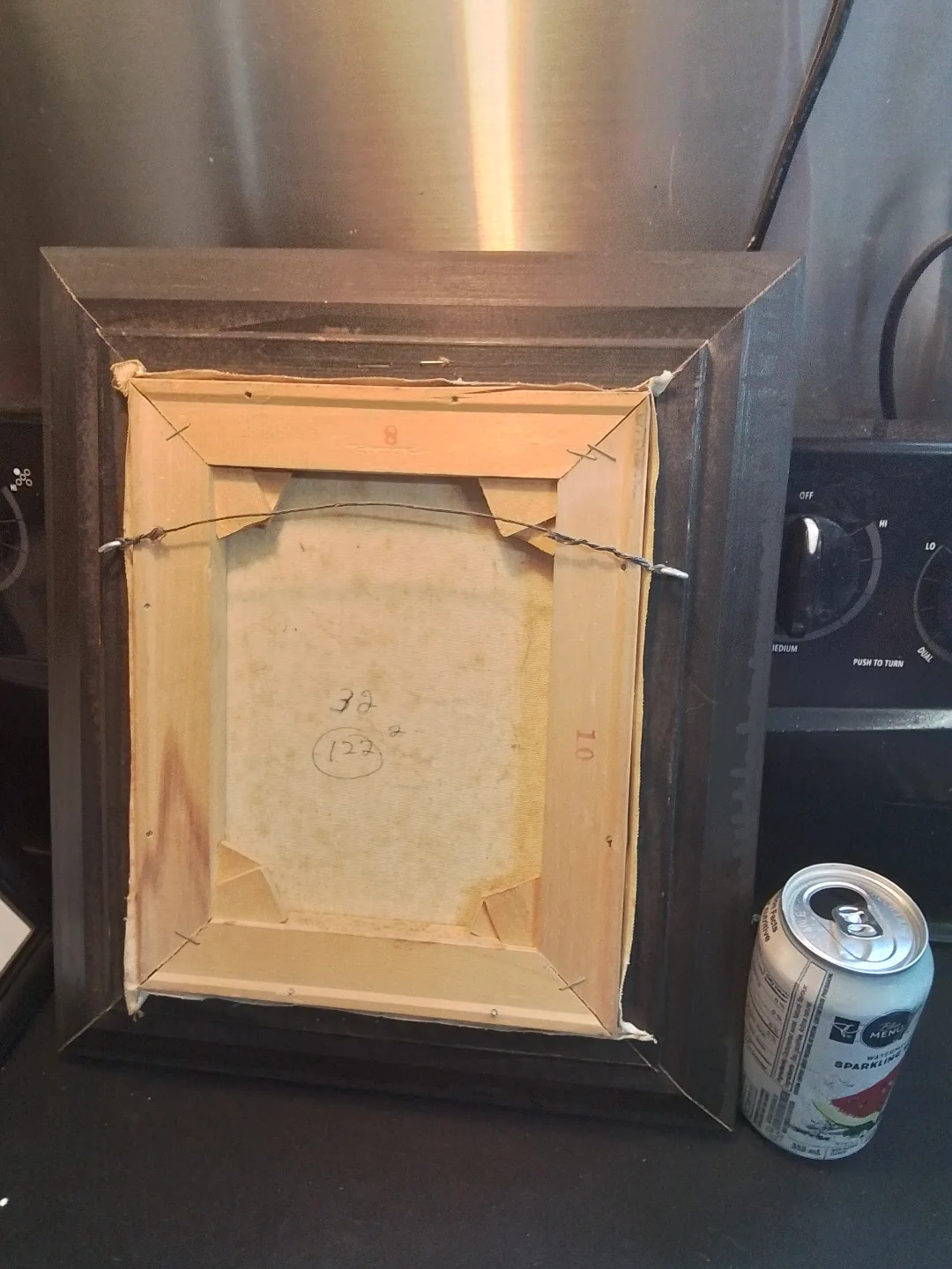 Original Framed Flower Oil Painting by Amy image indicator(6)