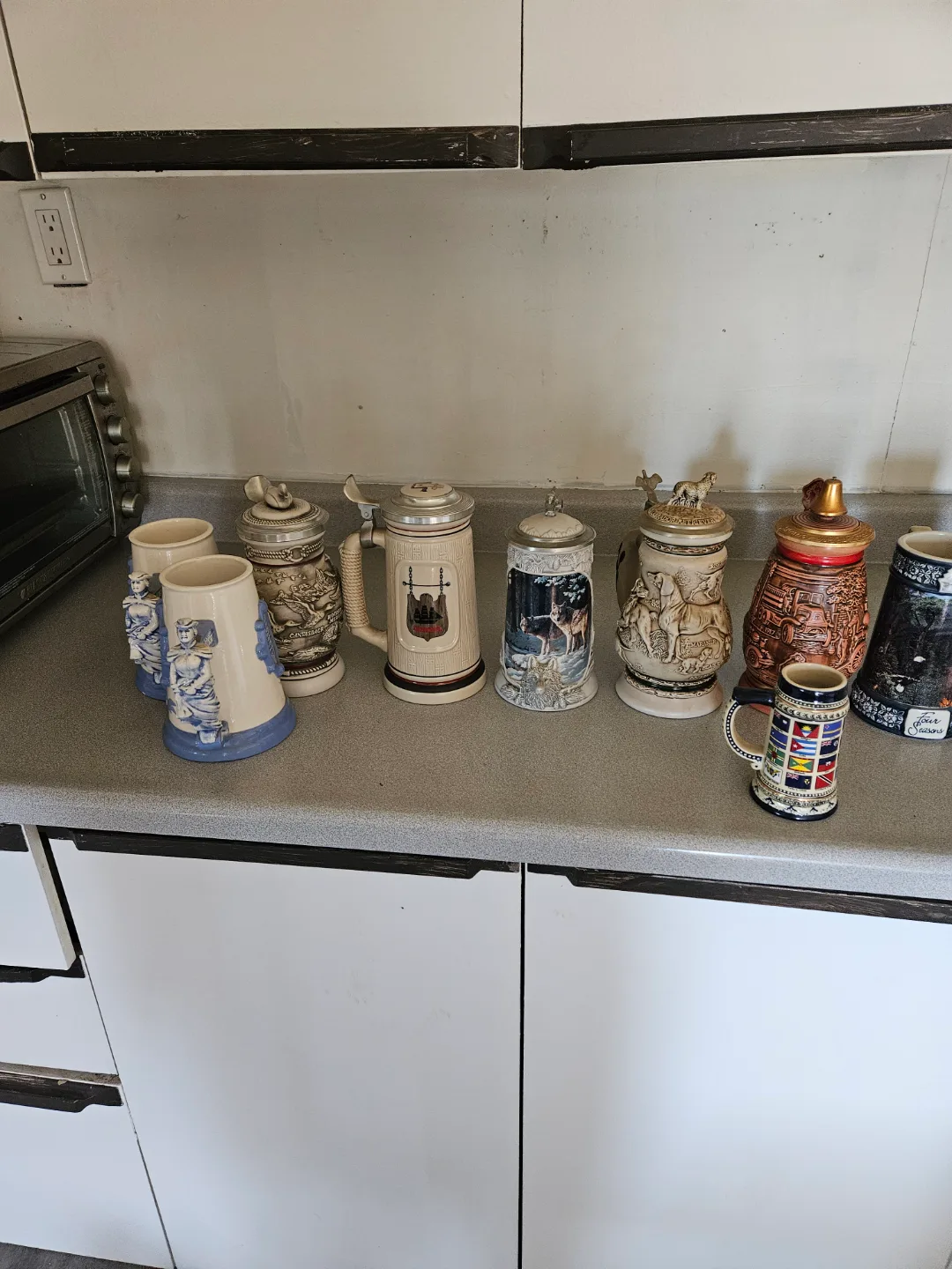 Collection of Vintage Beer Steins thumbnail