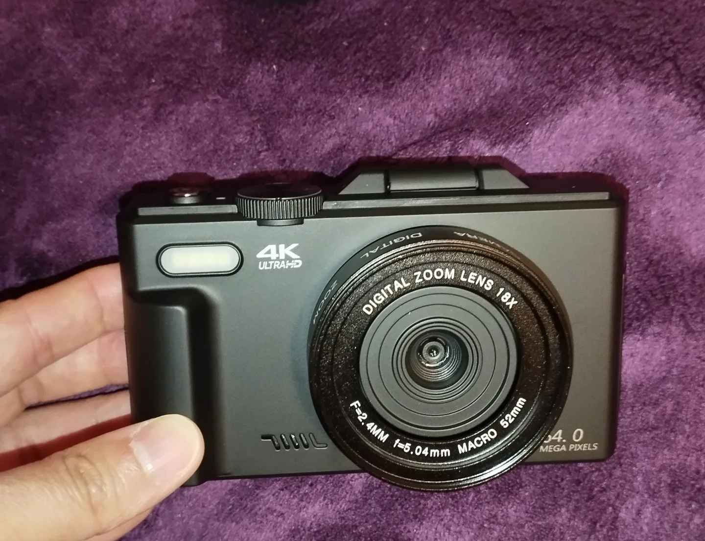 New 54.0 Megapixel 18X Digital Zoom 4K Ultra HD Digital Camera thumbnail