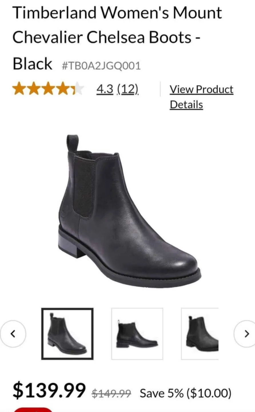 Timberland Women's Mount Chevalier Chelsea Boots image indicator(4)