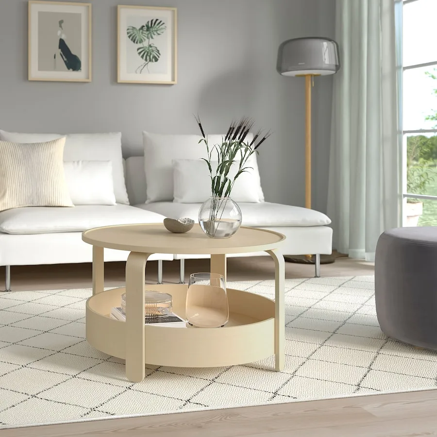 IKEA Borgeby birch coffee table thumbnail