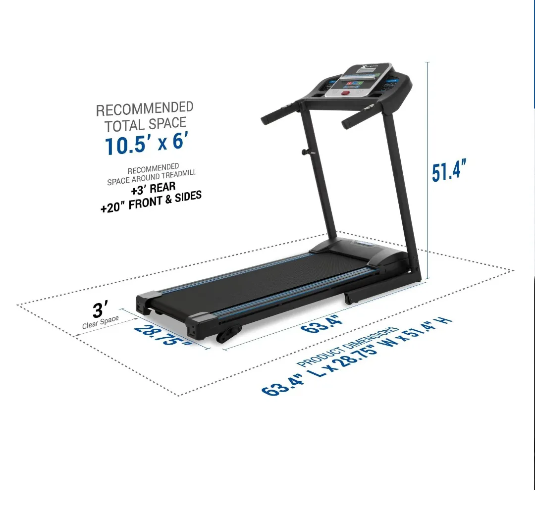 Moving sale...XTERRATreadmill TR150 - Excellent Condition image indicator(5)