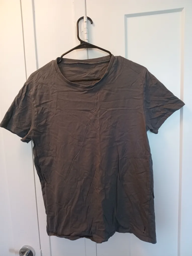 Three Men's T-Shirts - Two Black & One Grey thumbnail