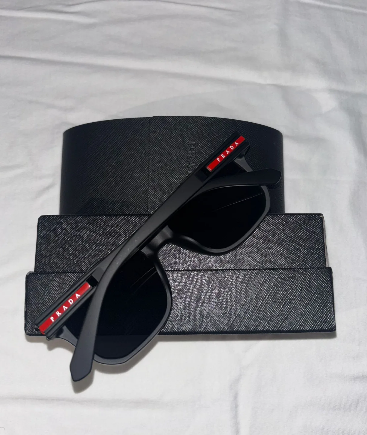 PRADA Sunglasses - Black Frame with Case