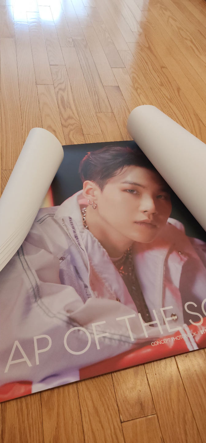 [Brand New] 7 * BTS Map of the Soul Concept Photobook Posters - photo 2