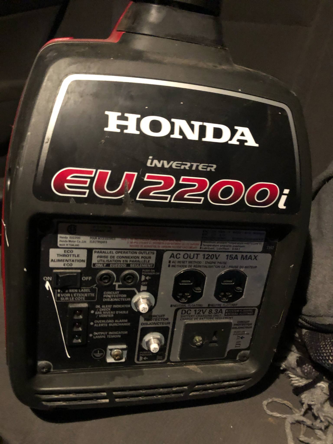 Honda EU2200i Inverter Generator