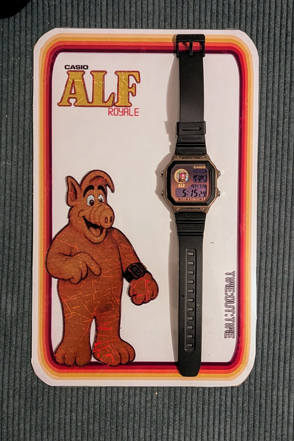 Casio ALF Royal digital watch thumbnail