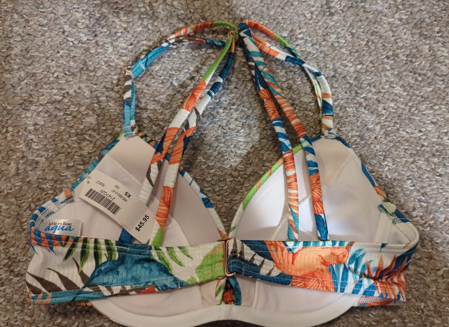 New La Vie en Rose Bikini Top - XS and a lace nightgown image indicator(2)