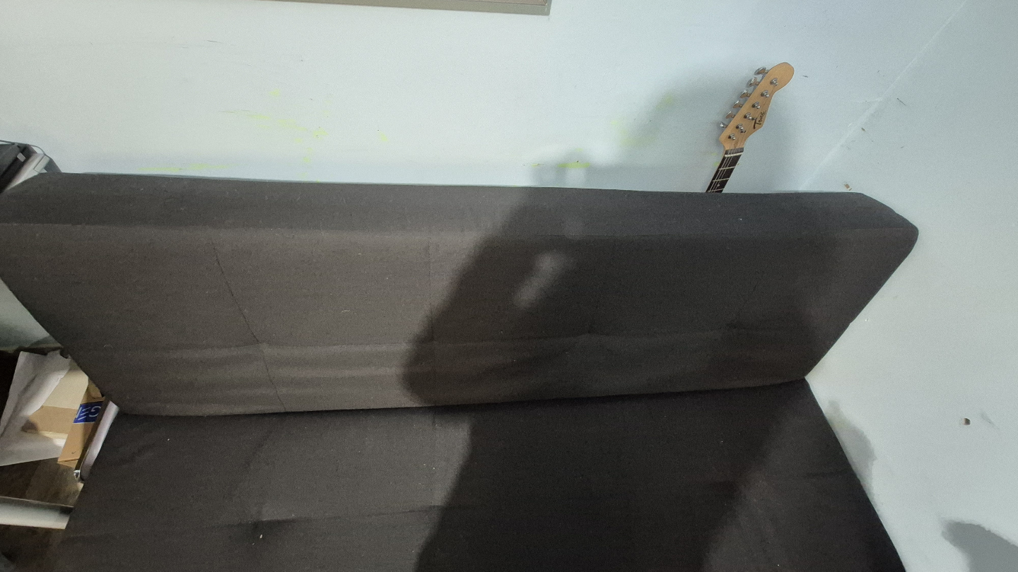 Black Futon Couch - photo 4