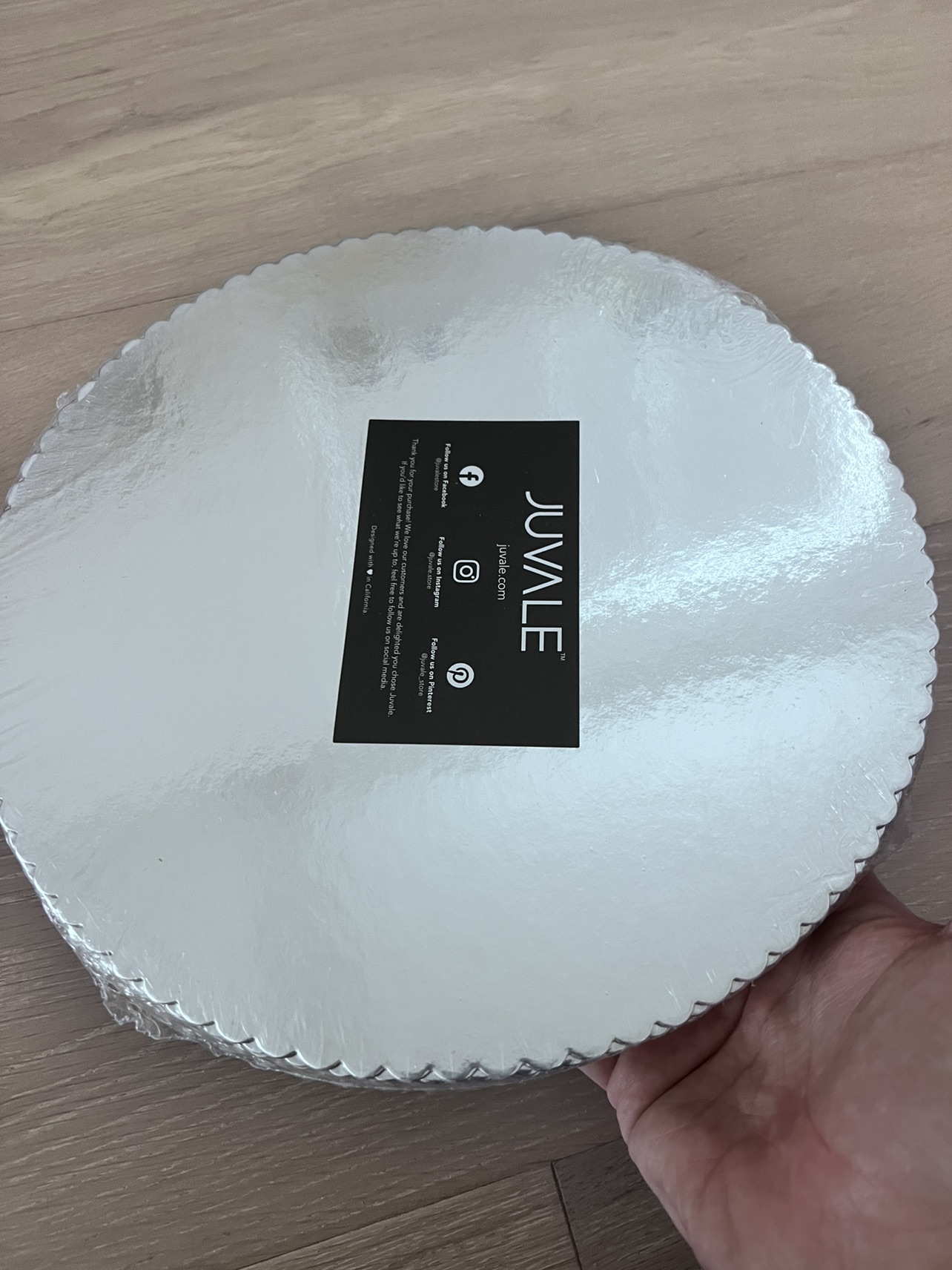 Cake stands and pastry boxes