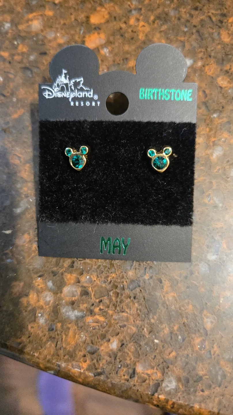 Disneyland Resort Birthstone Earrings - May thumbnail
