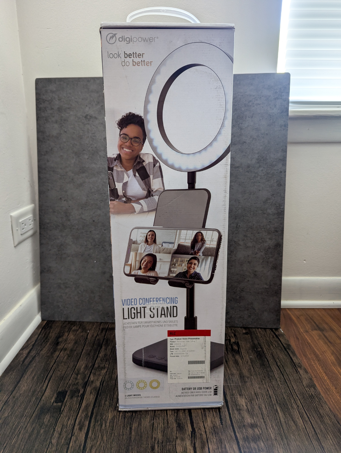 HighPower Ring Light with Phone Holder Stand