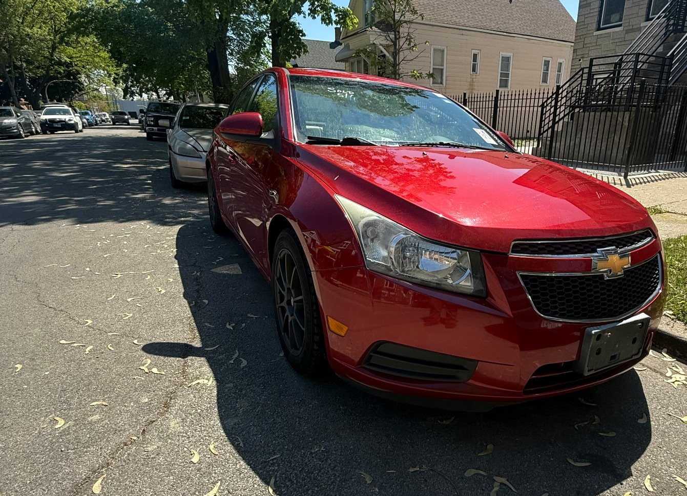 2013 Chevrolet Cruze - Red Sedan - photo 2