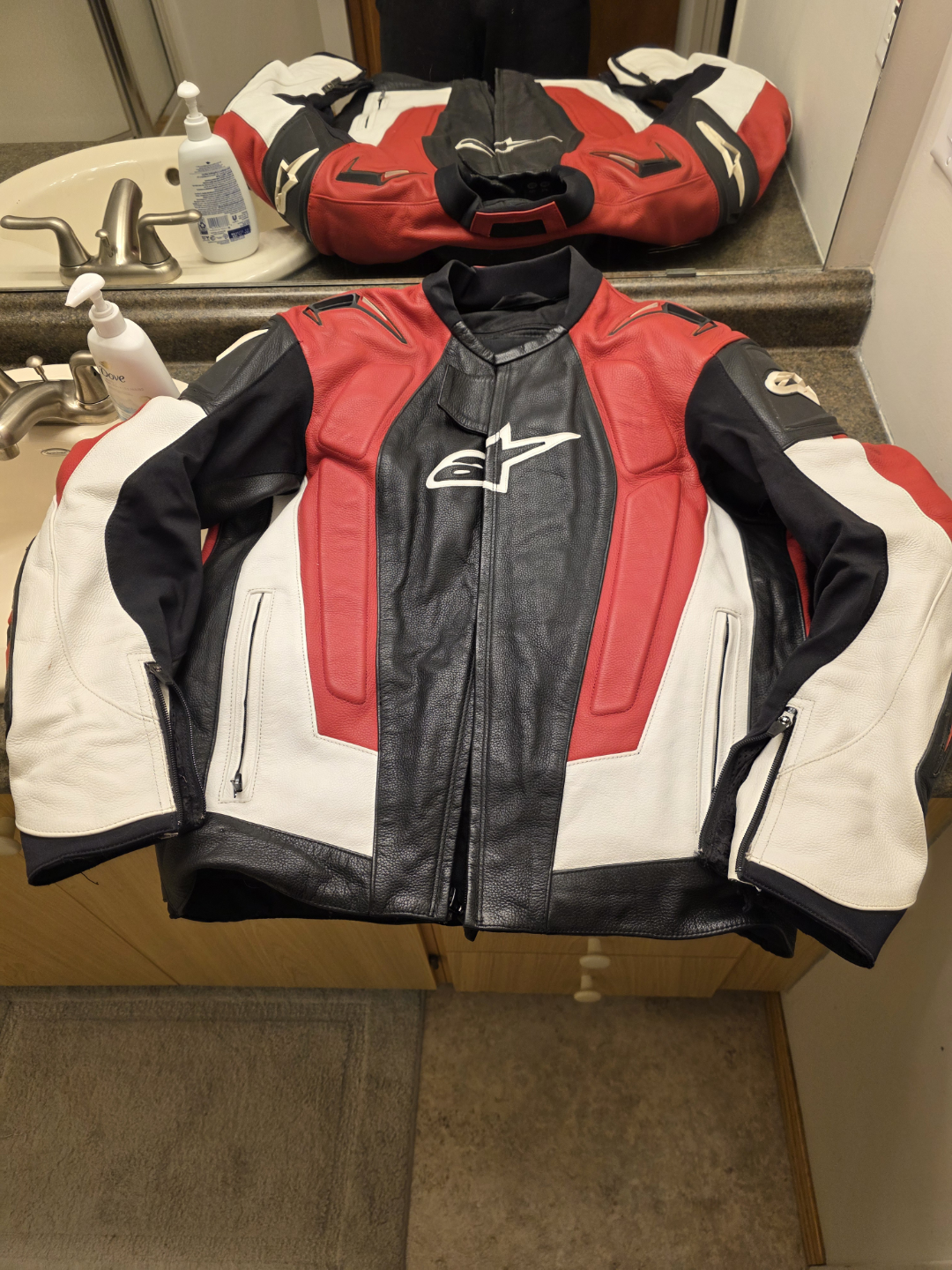 Alpinestars Leather Motorcycle Jacket