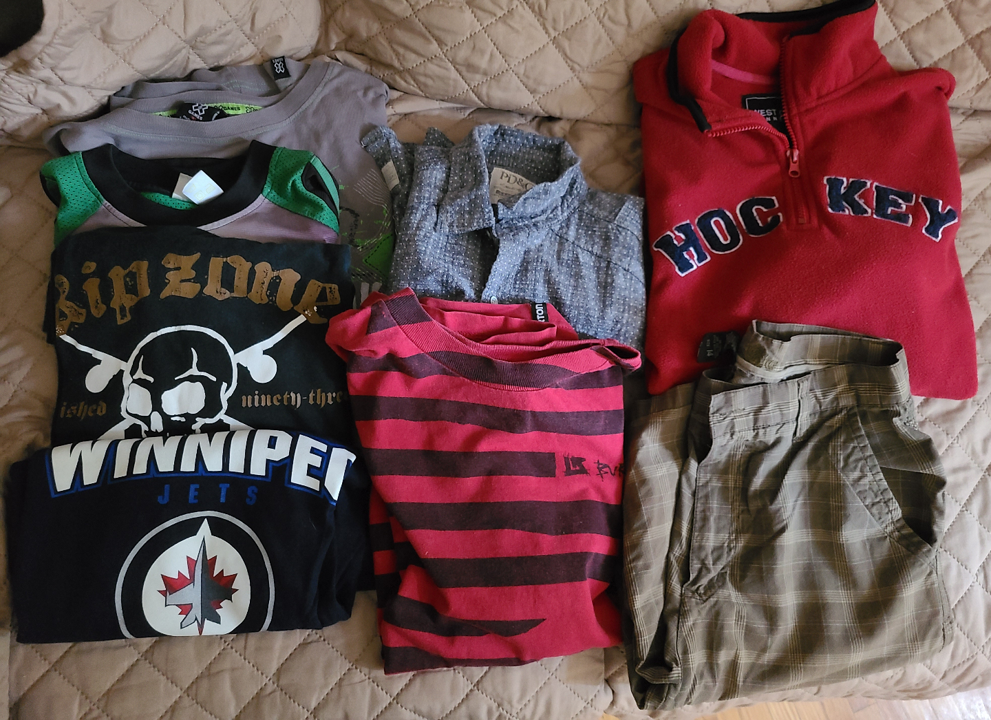 Boys' Clothing Bundle - Sizes Vary